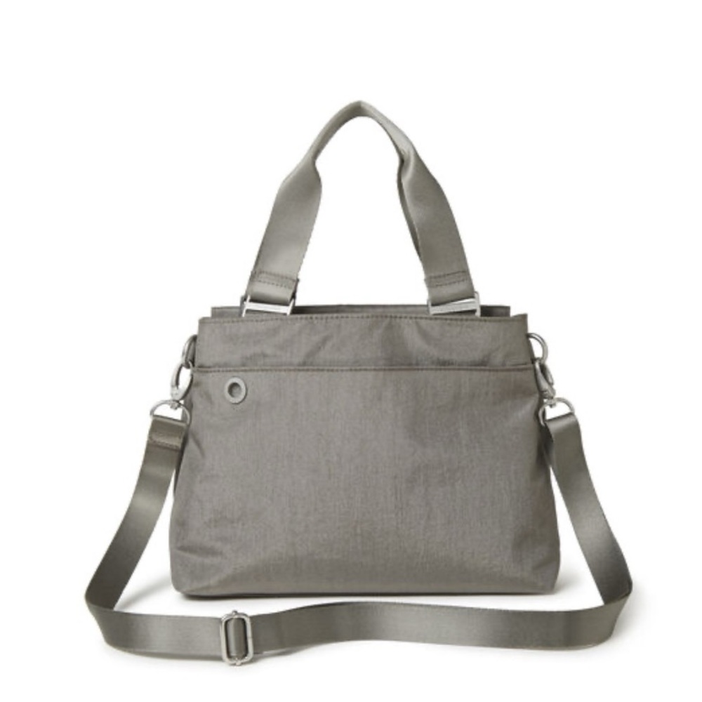 NEW Baggallini Satchel Tote with Multiple Compartments Turnlock, Crossbody Strap - Picture 11 of 13